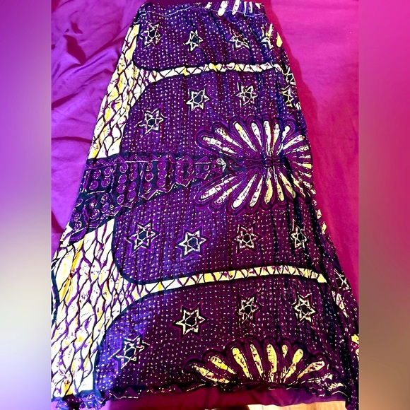 African print maxi skirt - Picture 1 of 1
